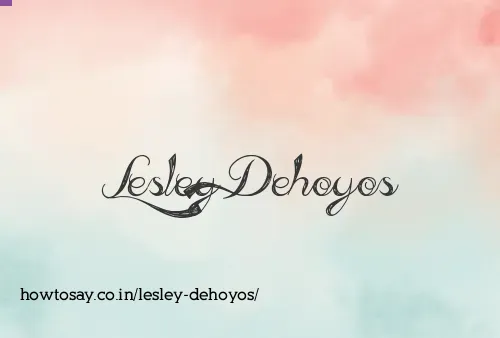 Lesley Dehoyos