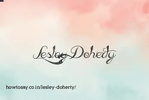 Lesley Doherty