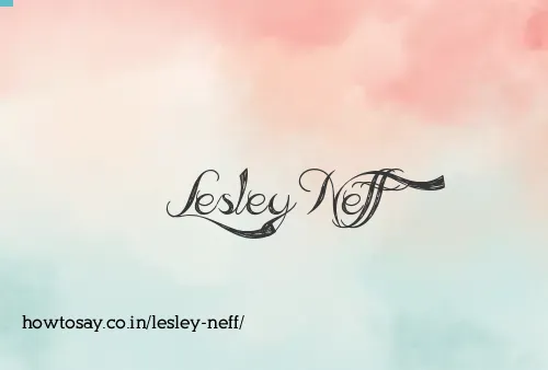 Lesley Neff