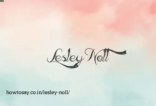 Lesley Noll