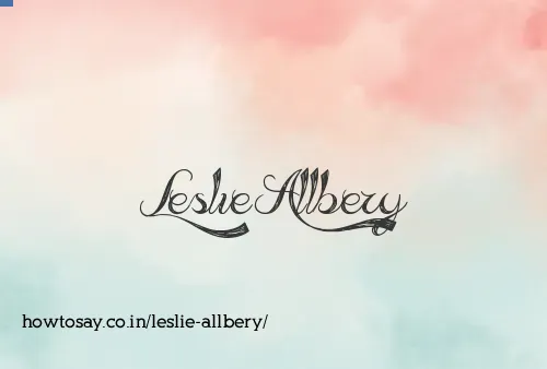 Leslie Allbery