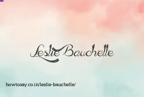 Leslie Bauchelle