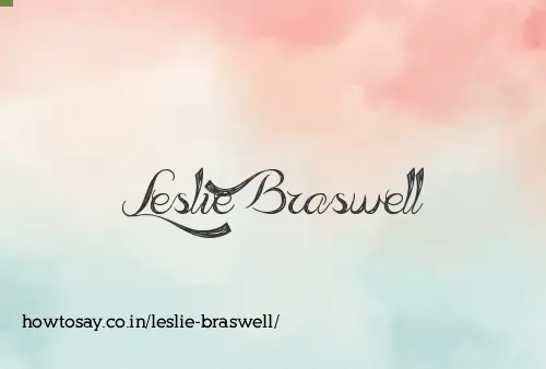 Leslie Braswell