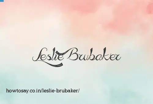 Leslie Brubaker