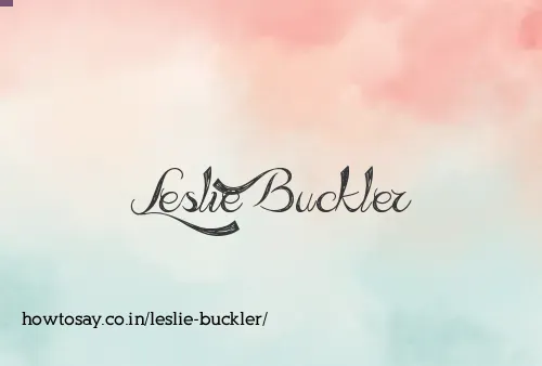Leslie Buckler