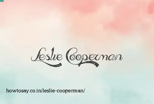 Leslie Cooperman