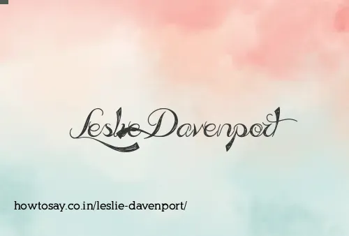 Leslie Davenport