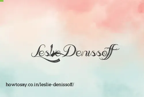 Leslie Denissoff