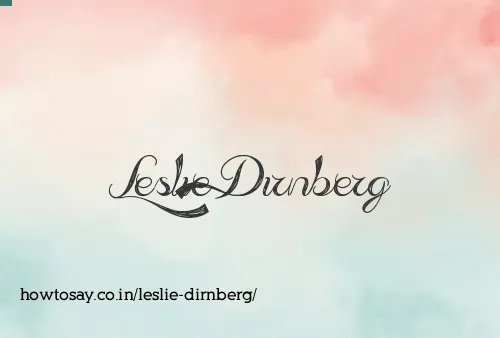 Leslie Dirnberg