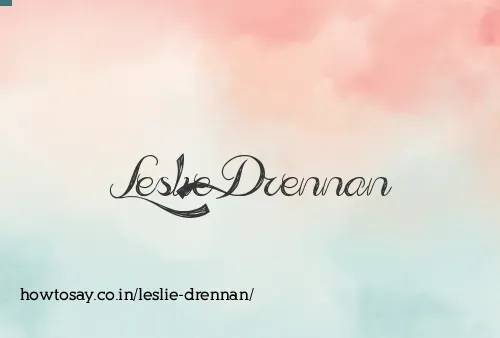 Leslie Drennan