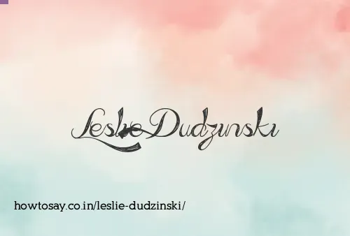 Leslie Dudzinski