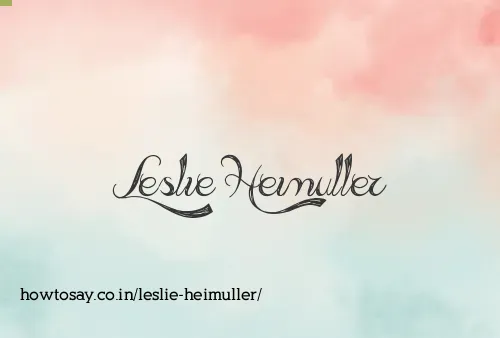 Leslie Heimuller