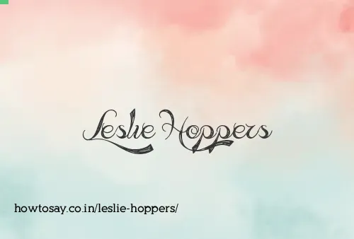 Leslie Hoppers