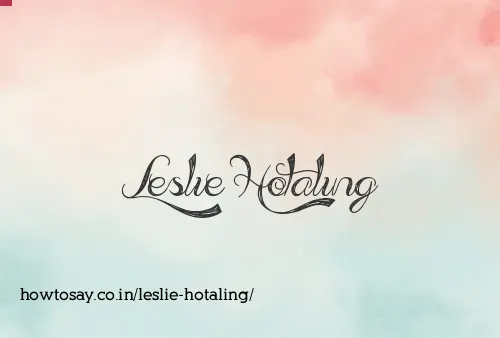 Leslie Hotaling