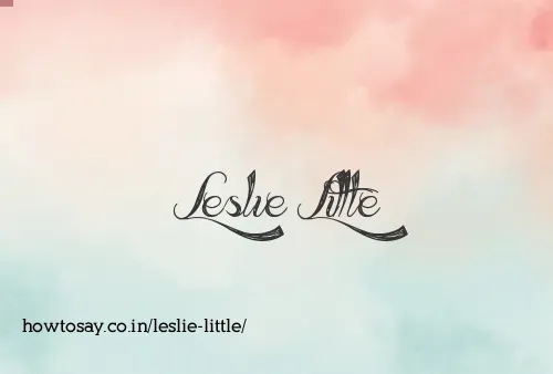 Leslie Little