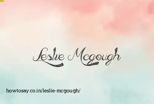 Leslie Mcgough