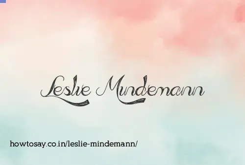 Leslie Mindemann