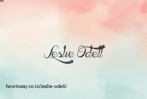 Leslie Odell