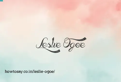 Leslie Ogoe