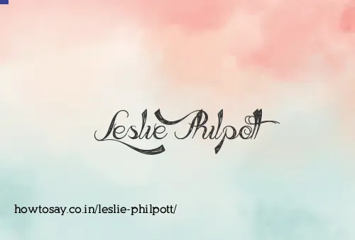 Leslie Philpott