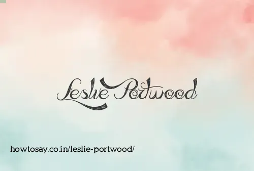 Leslie Portwood