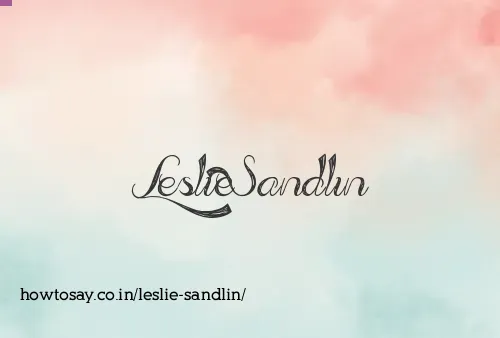 Leslie Sandlin