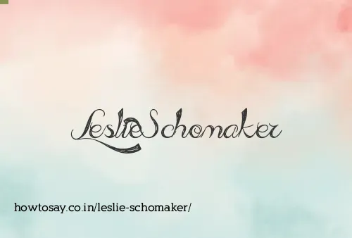 Leslie Schomaker