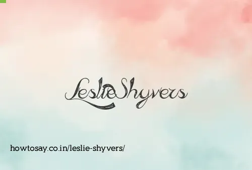Leslie Shyvers