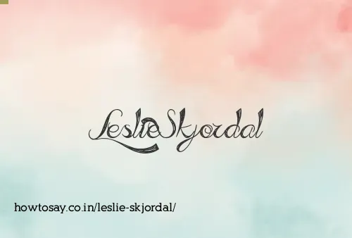 Leslie Skjordal