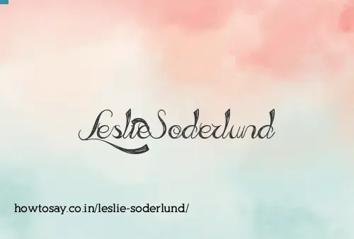 Leslie Soderlund