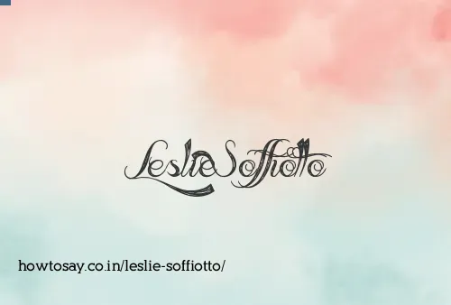 Leslie Soffiotto
