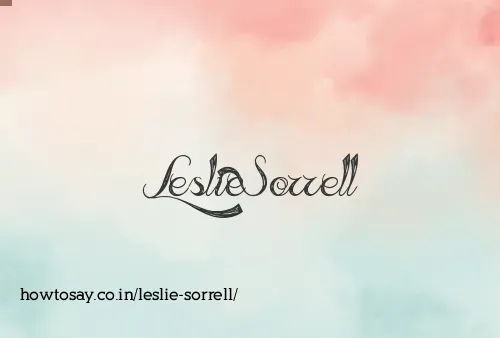 Leslie Sorrell