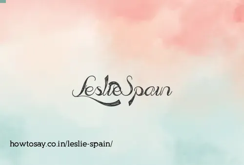 Leslie Spain