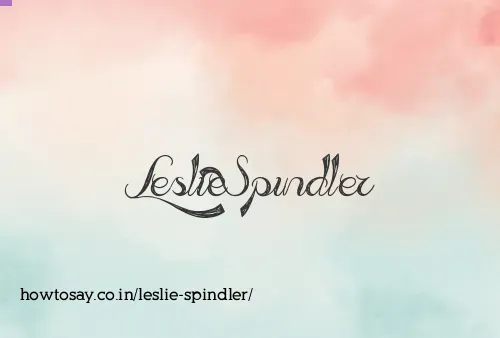 Leslie Spindler