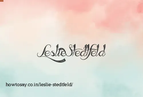 Leslie Stedtfeld