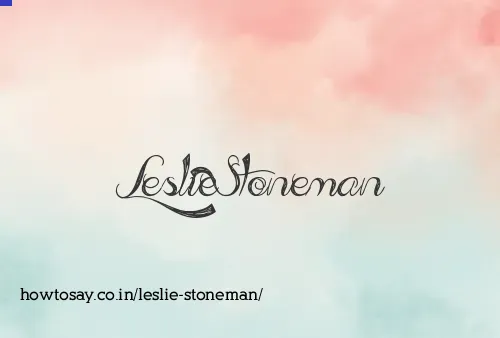 Leslie Stoneman