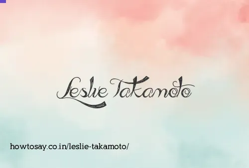 Leslie Takamoto