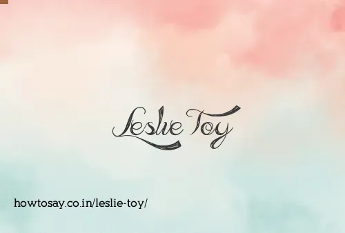 Leslie Toy