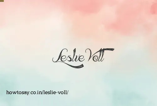 Leslie Voll