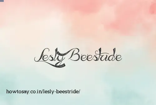 Lesly Beestride