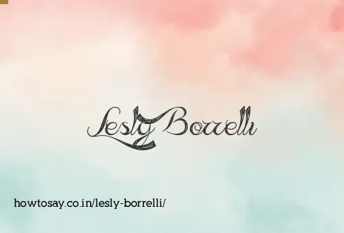 Lesly Borrelli