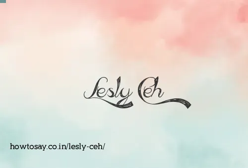 Lesly Ceh
