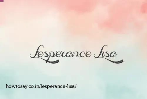 Lesperance Lisa