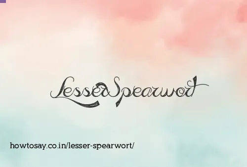 Lesser Spearwort