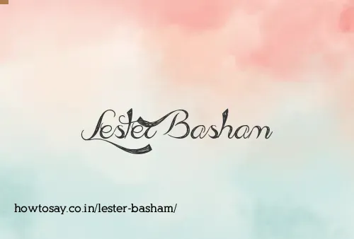 Lester Basham