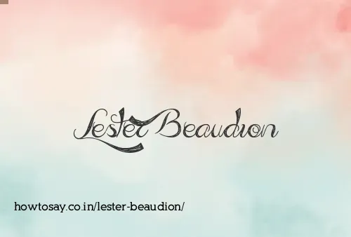 Lester Beaudion