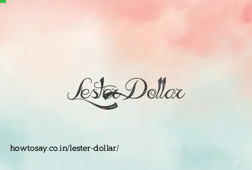Lester Dollar