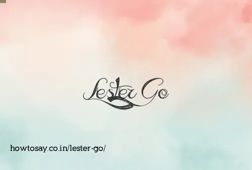 Lester Go