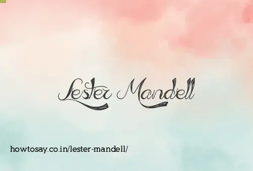 Lester Mandell