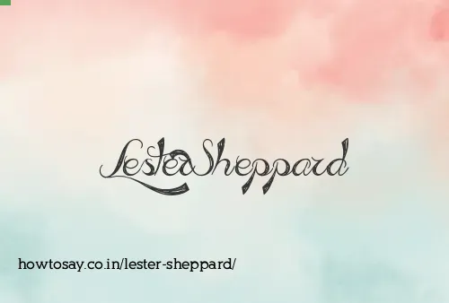 Lester Sheppard